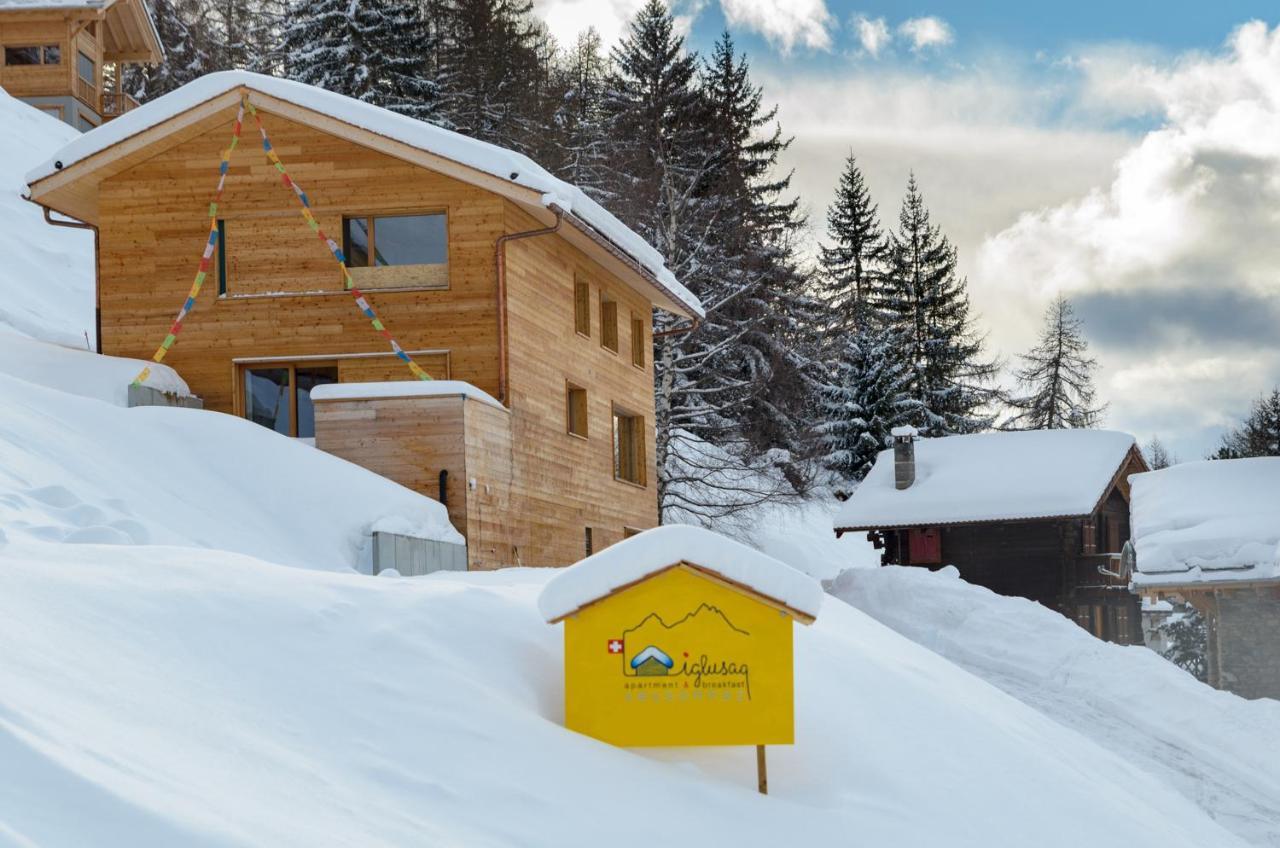 Iglusaq Lodge Veysonnaz Exterior foto