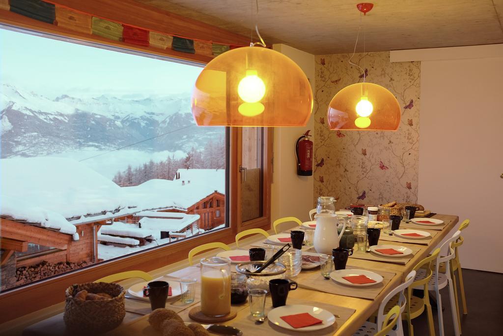 Iglusaq Lodge Veysonnaz Exterior foto